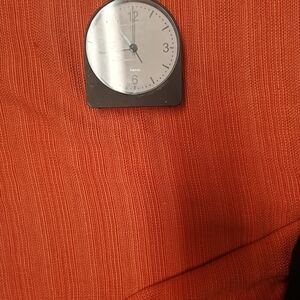 Orange Sweater with Black Accent